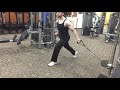 FUNCTIONAL BODYBUILDING: Cable Chest Fly and Lunges with Eccentric Isometrics