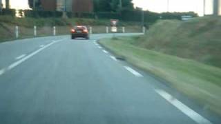 preview picture of video 'Essai Ferrari 612 Scaglietti sur route normandie'