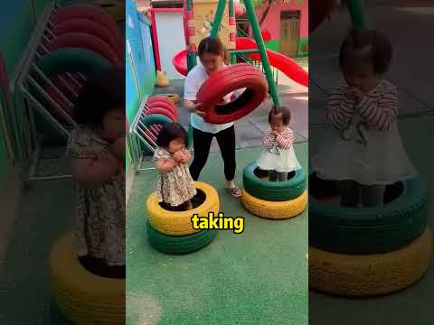 Mom played tire games with us