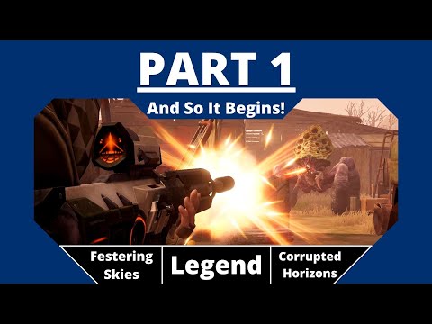 And So It Begins! // Phoenix Point S1:E01 // LEGEND // Festering Skies + Corrupted Horizons