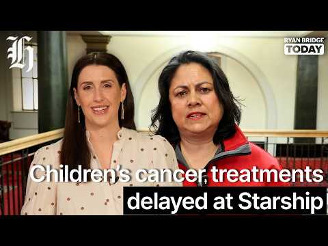 Thumbnail for Children's cancer treatments delayed at Starship amid nurse shortage | Ryan Bridge TODAY