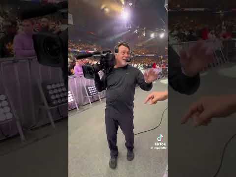 WWE CAMERA MAN STU TELLS A FAN CM PUNK WAS COMING OUT AT WWE SURVIVOR SERIES 2023 #shorts