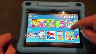 Adding apps and other content to Kids profile | Amazon Fire HD8 Kids