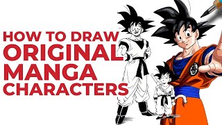 How to Draw Your Original Manga Characters as a Beginner
