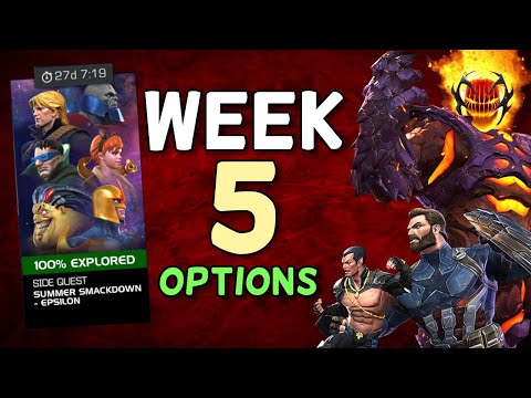 Summoner Smackdown Week 5 | Marvel Contest Of Champions
