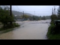 Ardèche inondation l'Ibie Villeneuve de Berg 