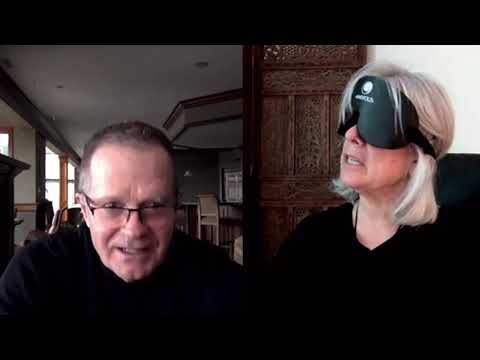 97. Linda's 1st Training Session To Move Beyond RV To Seeing Blindfolded, Full Activation Sequence