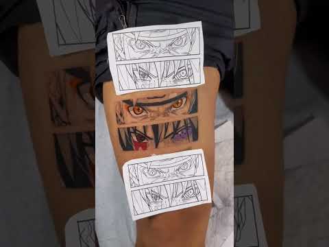 Naruto And Sasuke Tattoo #anime #tattoo
