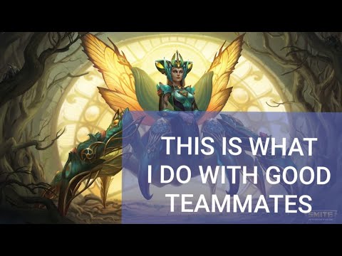 WHAT I CAN DO WITH GOOD TEAMMATES! Smite Arachne jungle conquest