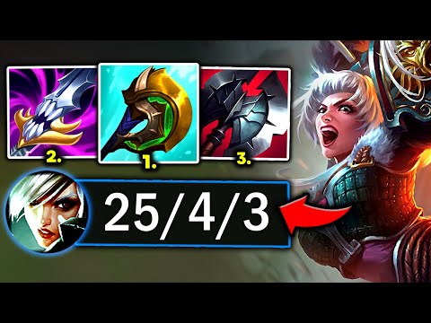 THE BEST RIVEN GAME OF MY ENTIRE LIFE (INSANE 1V9 COMEBACK) - S12 Riven TOP Gameplay Guide