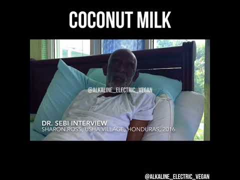 Dr. Sebi speaks on agave nectar