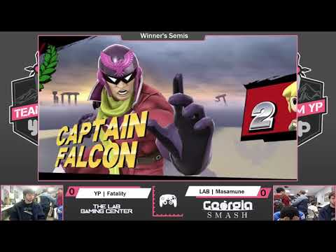 The Lab Weekly 1/25/2018 Singles Winner's Semis: YP | Fatality (Falcon) Vs LAB | Masamune (ToonLink)
