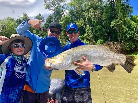IFISH Monster Metre+  Barra on a Hand Line