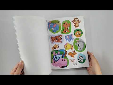 Zabava sa nalepnicama - BEBE ŽIVOTINJA