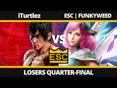 ESC 85 - Losers Quarter-Final - iTurtlez (Law) Vs. ESC | FUNKYWEED (Alisa) - TEKKEN 8 Tournament