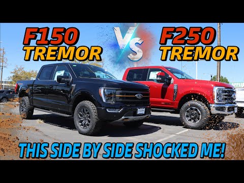 2023 Ford F250 Tremor VS F150 Tremor: Don't Buy A Ford Until You Watch This First!!!