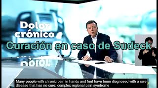 Antena 3: caso de curación de distrofia de Sudeck en miembro inferior por el Dr. Piñal (EN SUBS)
