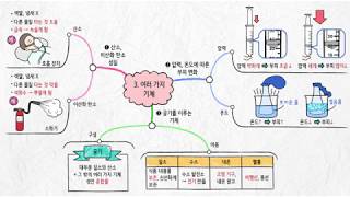 [비상교육 와이즈캠프] 개뼈노트 6학년 1학기 3단원 과학 / 여러 가지 기체