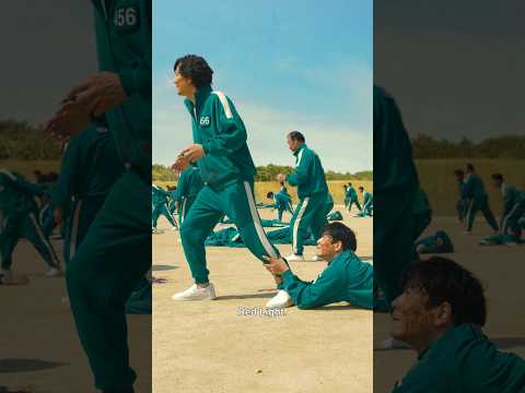 the game that started it all #squidgame #redlightgreenlight #netflix