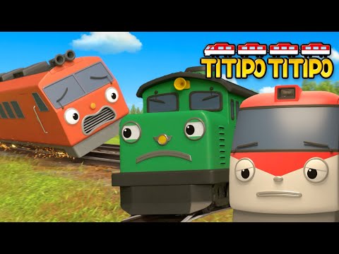 Titipo English Episodes l Diesel! Help and save Titipo! l S2 S1 compilation l Titipo Titipo