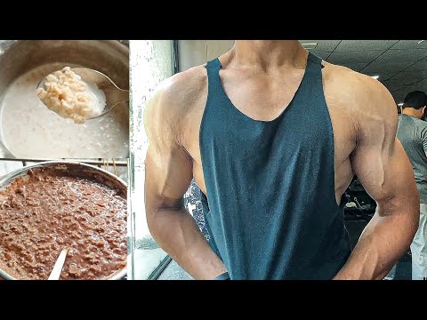 TASTY 10 MIN CHOCOLATE OATS TO BUILD MUSCLE