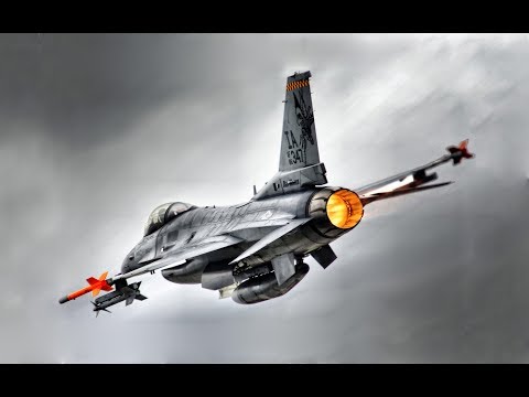 F 16 FIGHTING FALCON COMPILATION 2017