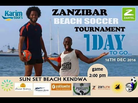 Zanzibar Beach Soccer - Say No to racism