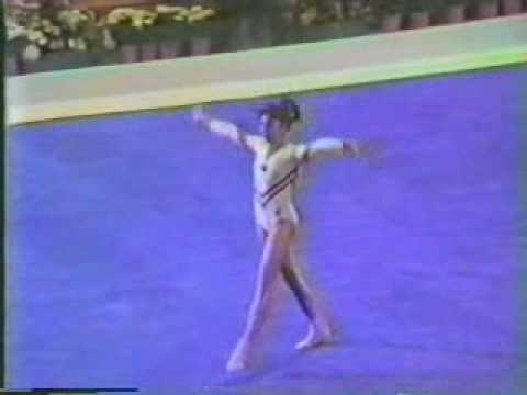 Cristina Grigoras 1984 Olympics Optionals Floor