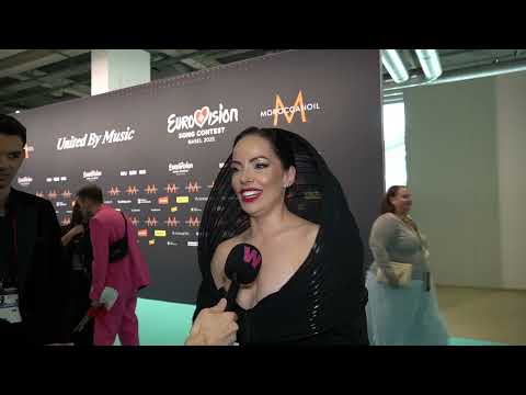 🇲🇪 Nina Žižić (Montenegro) @ Eurovision 2025 Turquoise Carpet Opening Ceremony | Interview