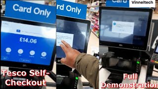 Tesco Self-Checkout Full Demonstration