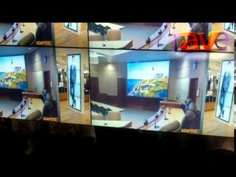 DSE 2013: Adaptive Technologies Group Shows Suspended Frame for Flying Video Walls