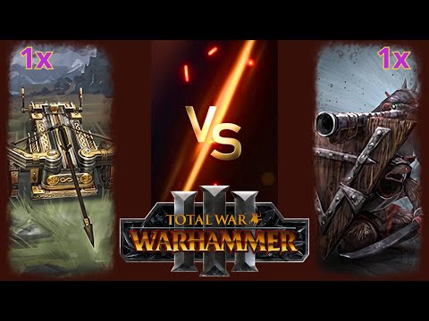 Can Warplock Jezzails Beat Bolt Throwers in Total War: Warhammer 3?