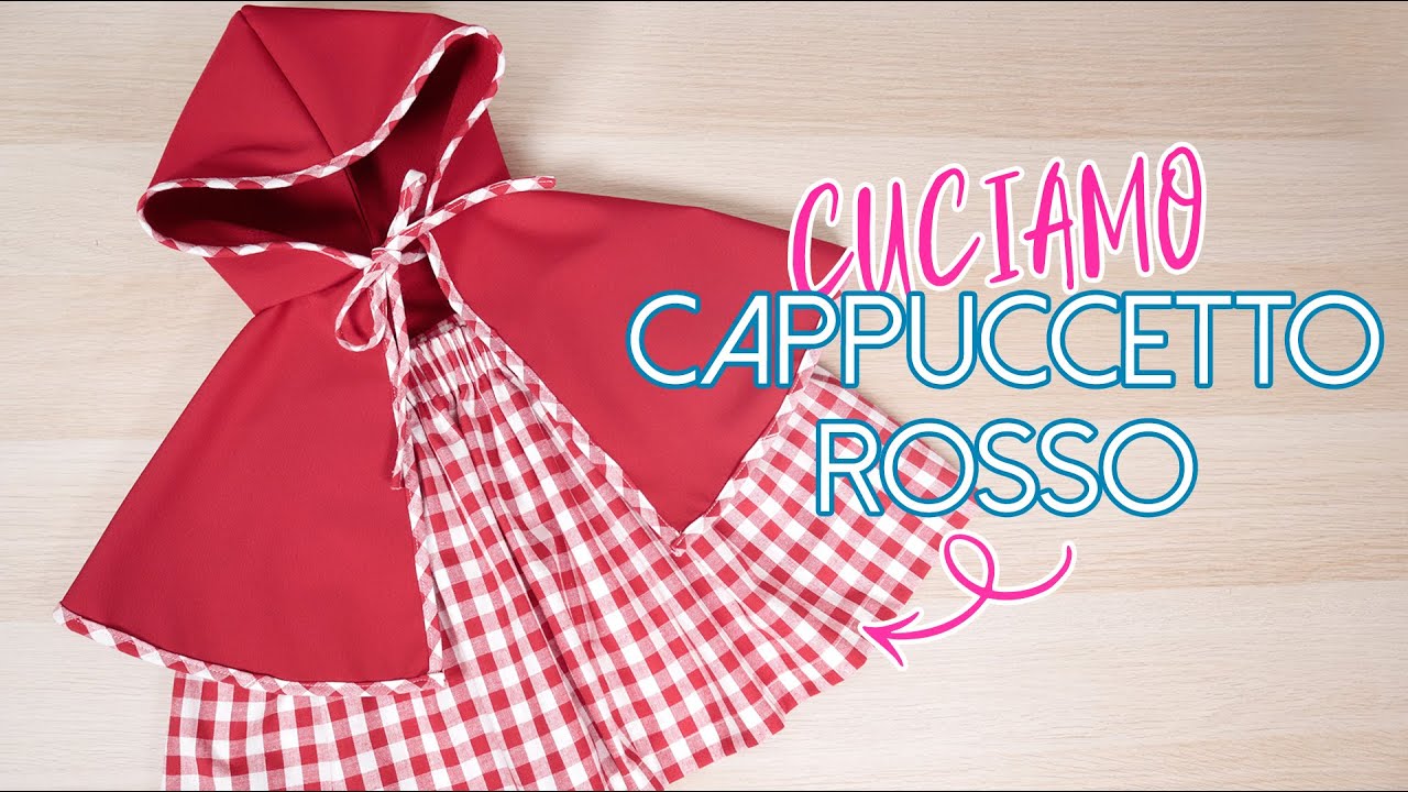 Watch Now Come cucire un costume da cappuccetto rosso | Mantellina + gonna bambina | Un punto alla volta Come cucire un costume da cappuccetto rosso | Mantellina + gonna bambina | Un punto alla volta