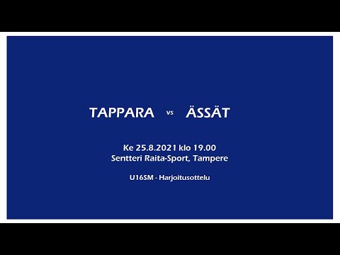 Tappara vs Ässät 25.8.2021 - U16