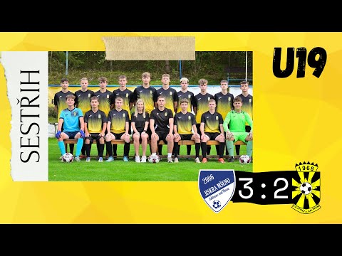 Sestřih utkání 3.kola 4.ligy U19: Jiskra Mšeno/FK Lučany - FK Stráž pod Ralskem 3:2 (1:0)