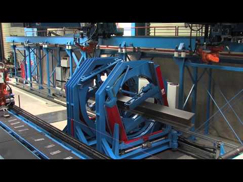 ZEMAN - сборочный/сварочный робот (SBA): двутавр HEA400