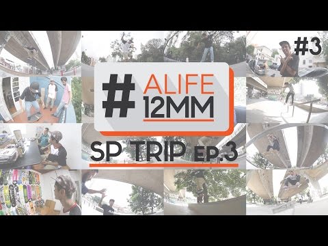 ALIFE12MM #3 ep3 - André Hiena Skatepark, 100%Skate, Roosevelt.