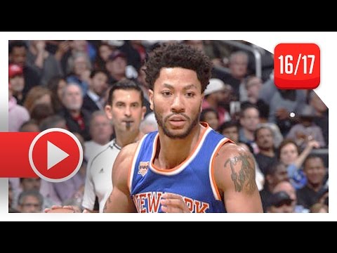 Derrick Rose Full Highlights vs Clippers (2017.03.20) - 18 Pts, 5 Ast