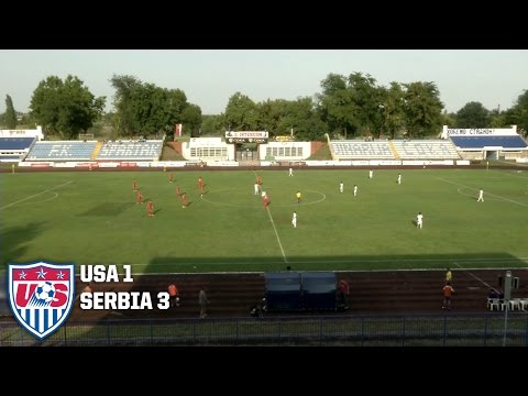 U-20 MNT vs. Serbia: Highlights - Sept. 3, 2015