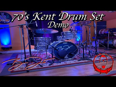 70's Kent MIJ Drumset - Demo