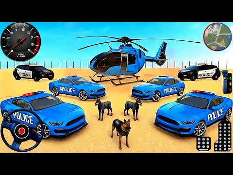 Police Car Chase Simulator 3D Game - Real Cop Cars Driving Simulator 2025 - Android GamePlay