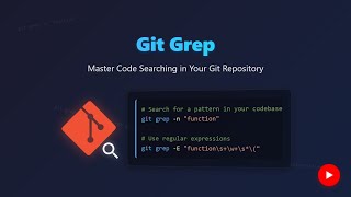 Download the video "🔍 Git Grep: Supercharge Your Codebase Search in Git!"