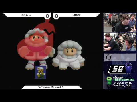 SG 22.5 SSBM - stocmoney (Ice Climbers) vs. Uber (Luigi) - Melee WR2
