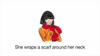 English for Everyday Activities 05 Getting Dressed - A Woman  -  Easy English Hub