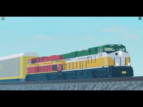Eastern Southern heritage Leads FEC train 129 (Old Horn back) and REVAMPED models