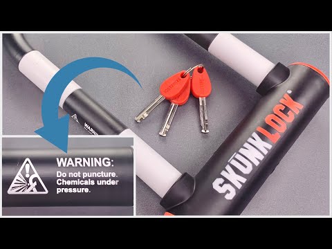 [1252] This Bike Lock Fights Back... But Is It Legal? (SkunkLock)