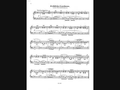 Schumann Op.68 No.10: 快樂的農夫 The Happy Farmer Returning from Work