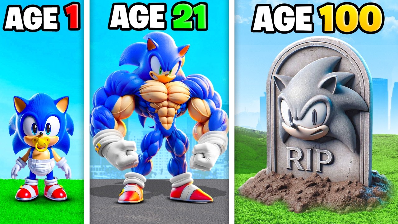 Sonic BIRTH To DEATH In GTA 5!