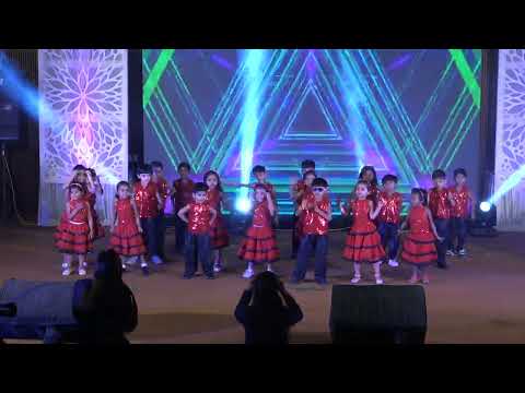 🌙 Chanda Chamke Cham Cham | LKG Students Performance | Annual Day 2024–25 | DV Montessori School ✨