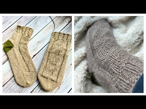 Schönes Sockenmuster Nr. 5